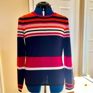 Color block Diane Von Furstenberg sweater, NWT, never worn! Size L